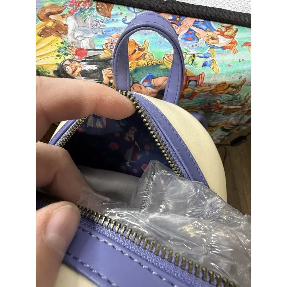 NWT Sleeping Beauty Aurora And Philip W/ Embroidered Flowers Loungefly Backpack